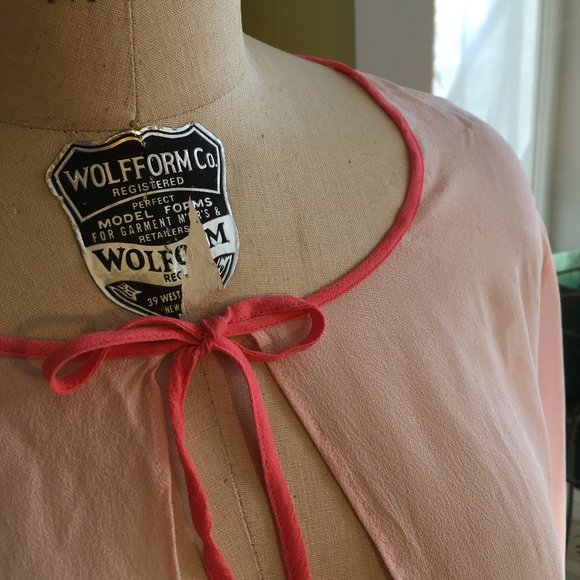 Pink Silk Ruffle Top - Picture 3 of 6